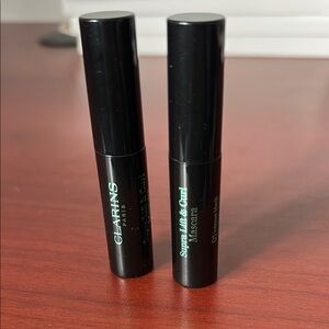 2/$10 Clarins Black Mascara Volumizing Curling Set